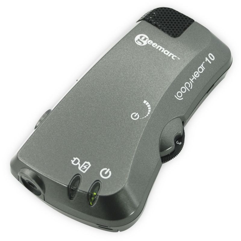 Geemarc LH10v2 - Amplificateur d'écoute ambiante micro et position T