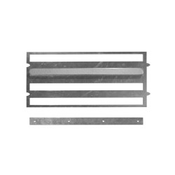 Gabarit de pose pour bande de guidage L.30 x l.3 cm