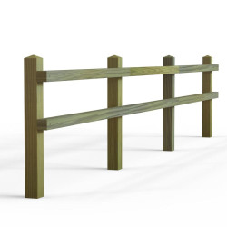 Clôture haute en bois Touraine