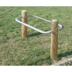 Support vélos en bois Urbain