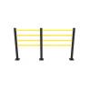 Barrière piétonne 4 lisses sur mesure D-Flexx Delta