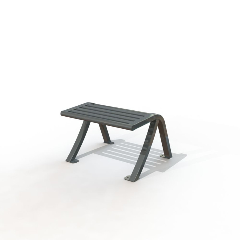 Assise de ville en acier - Bordeaux