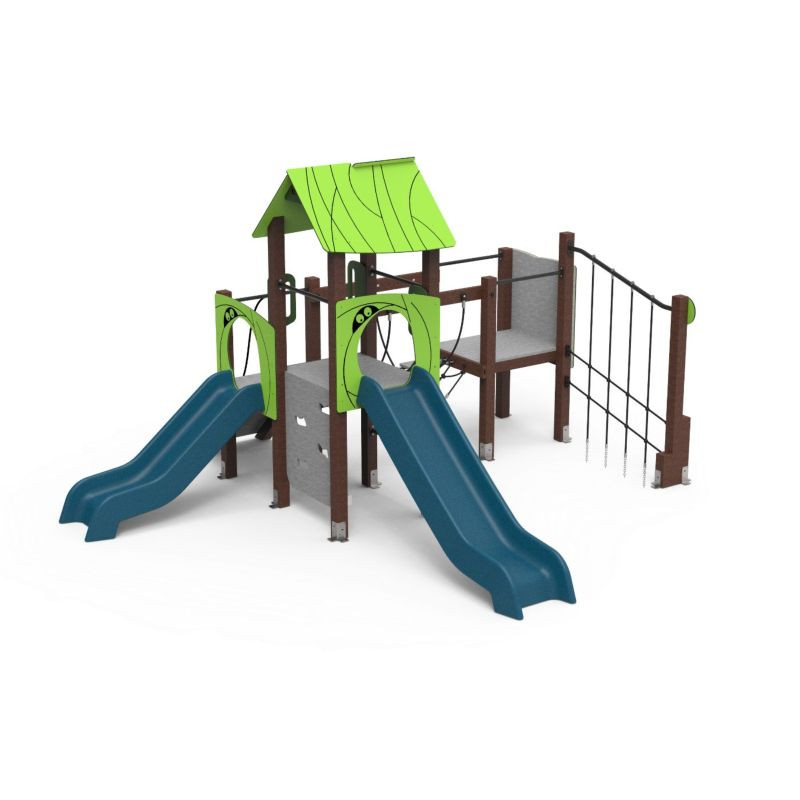 Pack aire de jeux 4 modules - Benito Area Reb 100 m²