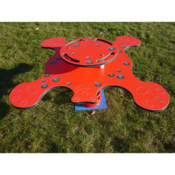 Jeu sur ressort La Coccinelle 5 places