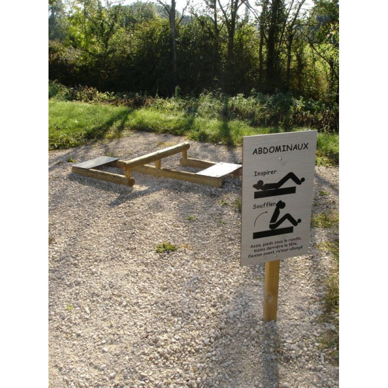Module abdominaux pour parcours de santé - Loisirs Aménagements
