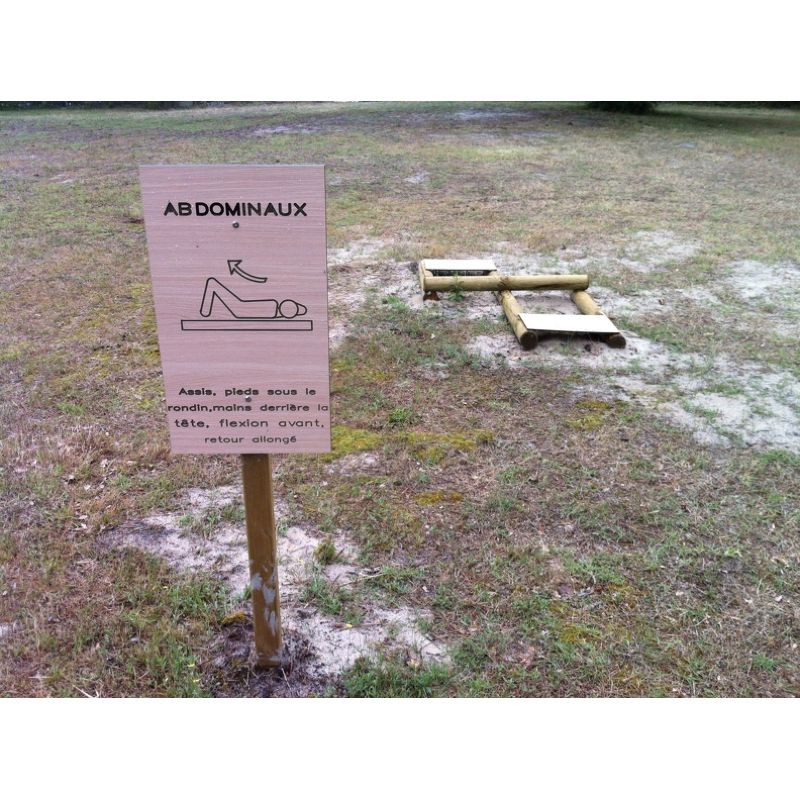 Module abdominaux pour parcours de santé - Loisirs Aménagements