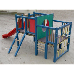 Balançoire 1 bébé et 1 enfant - 0 à 8 ans - Loisirs Aménagements