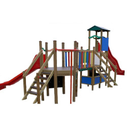 Jeu public enfants 3 à 12 ans - JM03 Aménagements