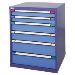 Armoire d'atelier 6, 7 ou 9 tiroirs