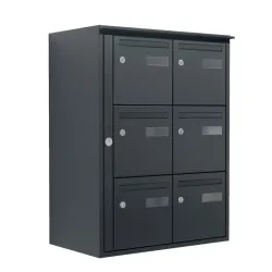 Boite aux lettres extérieur Edelen Excellence acier classique