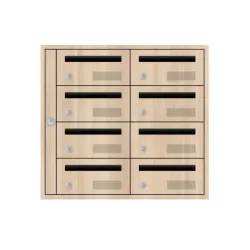 Boite aux lettres de rénovation en bois - Edelen Evidence