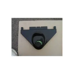 Tourillon conteneur poubelle 1000l Sulo - Lot de 2