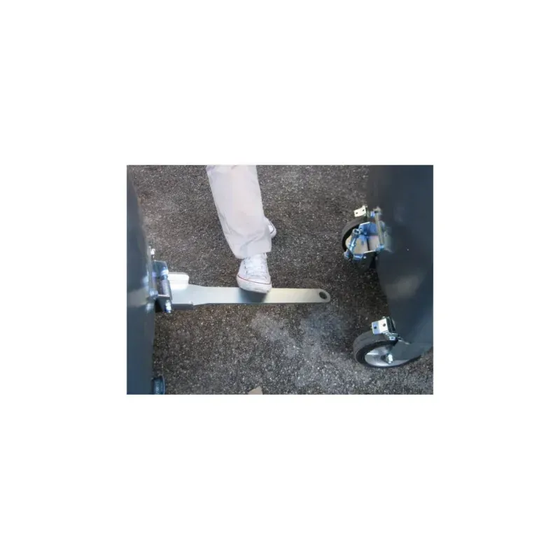 Attelage renforcé conteneur poubelle 4 roues Sulo et Contenur