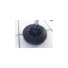 Roue à nez 20 cm conteneur poubelle 2 roues 120l à 360l Sulo