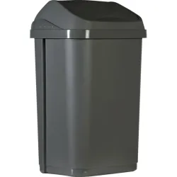 Poubelle à couvercle basculant 100% recyclé