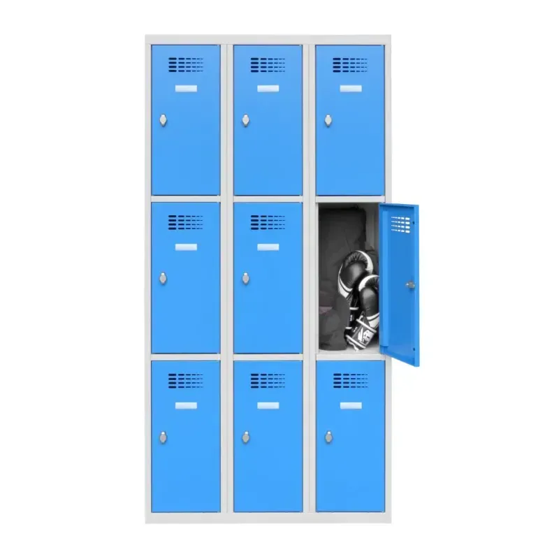 Vestiaire L750N 3 cases de 1 colonne de 30cm