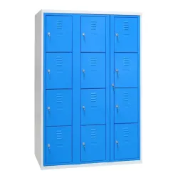 Casier école visitable 2 ou 4 compartiments par colonne