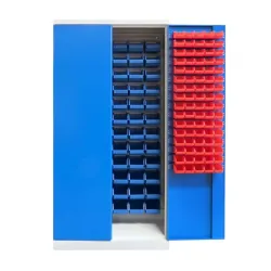 Armoire bacs à bec avec portes battantes