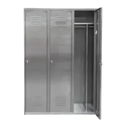 Vestiaire inox industrie salissante LIGNE50