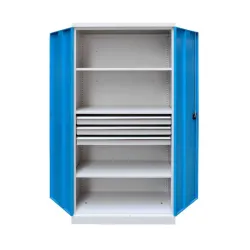 Armoire d'atelier à portes battantes