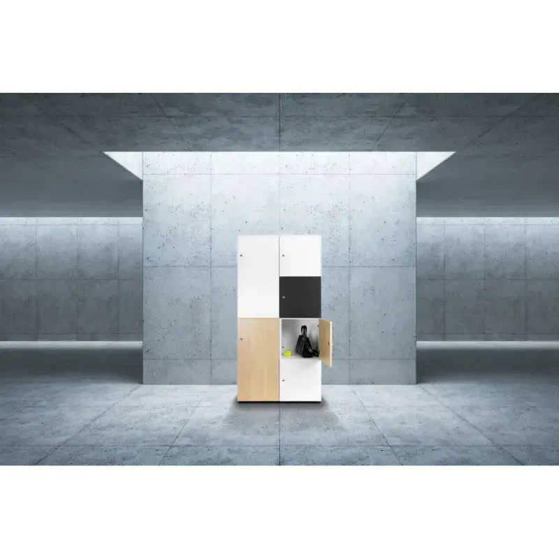 Armoire de bureau avec casiers pour vêtements et effets personnels