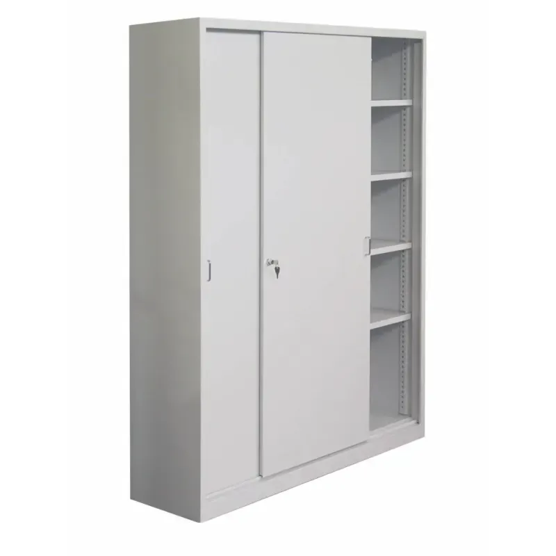 Armoire haute monobloc portes coulissantes