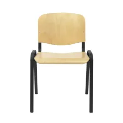 Chaise visiteur bois