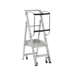 Marche pied 2 marches mobiles &amp; pliables