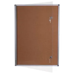 Vitrine d'intérieur NF murale extra-plate - Planorga Phoenix