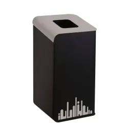 Borne de tri sélectif personnalisable 80 litres Medial Rubik Evo