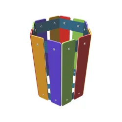 Poubelle spéciale enfants Arc en ciel