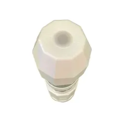 Balise J11 blanche autorelevable + douille d'ancrage M12