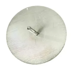 Platine d'ancrage pour borne souple à mémoire de forme autorelevable