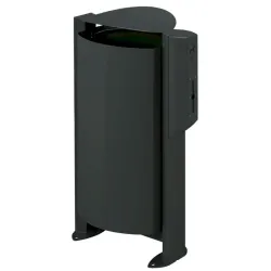 Poubelle avec distributeur de sacs à déjections canines - Arkea Canin