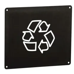 Plaque signalétique de tri sélectif murale - Collec