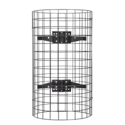 Entourage grille pour support sac poubelle - Collec