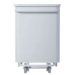 Poubelle HACCP à pédale mobile - Collecroule