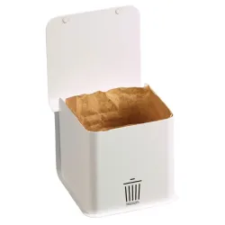 Petite poubelle de bureau 1L carré - Rossignol Cuba