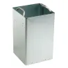 Seau intérieur rectangulaire pour poubelle extérieur 50 litres