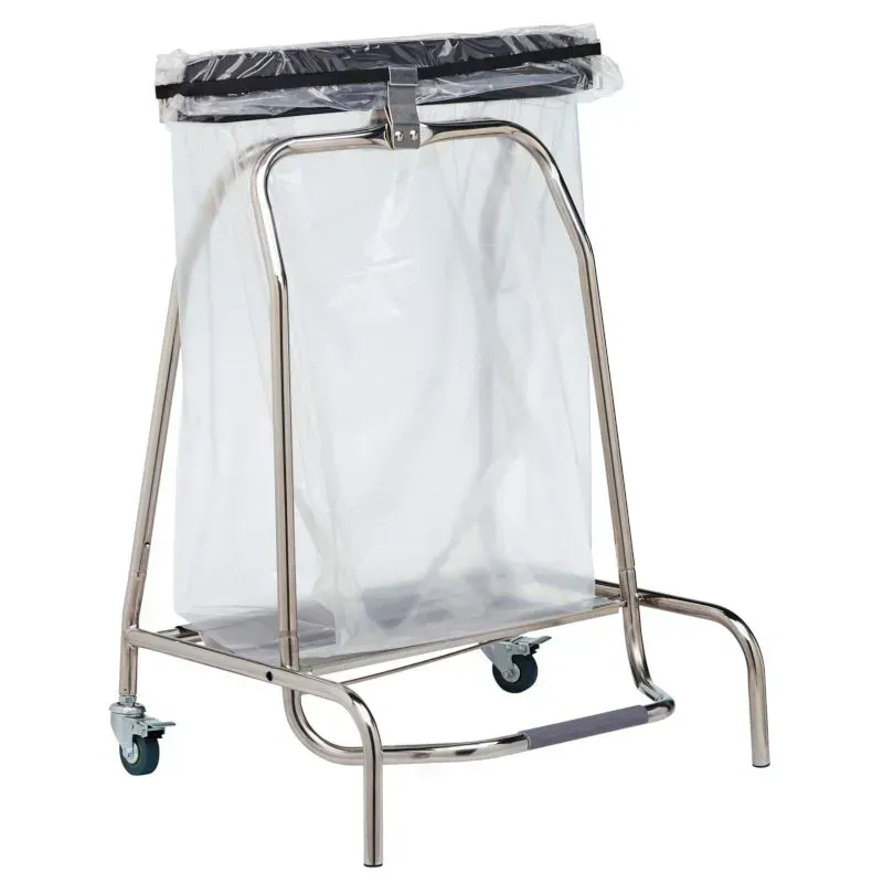 Collecteur poubelle à clapet inox - Hermix