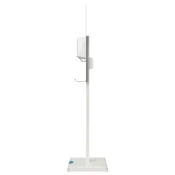 Distributeur de gel hydroalcoolique sur pied à pédale - Sanimains