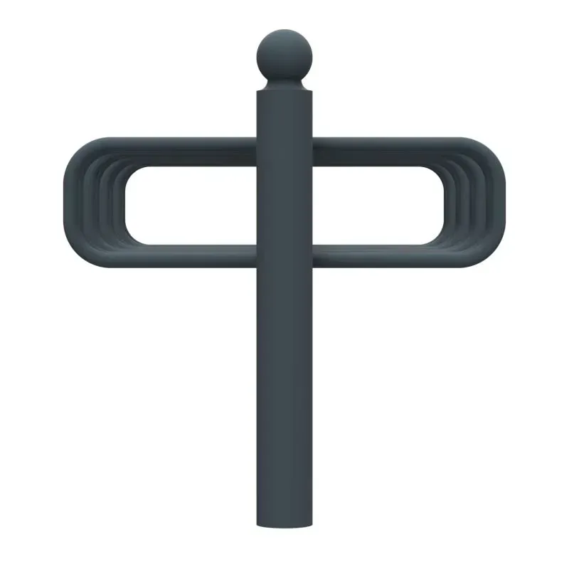 Support vélos 2 x 4 places avec tête boule - Cyclo