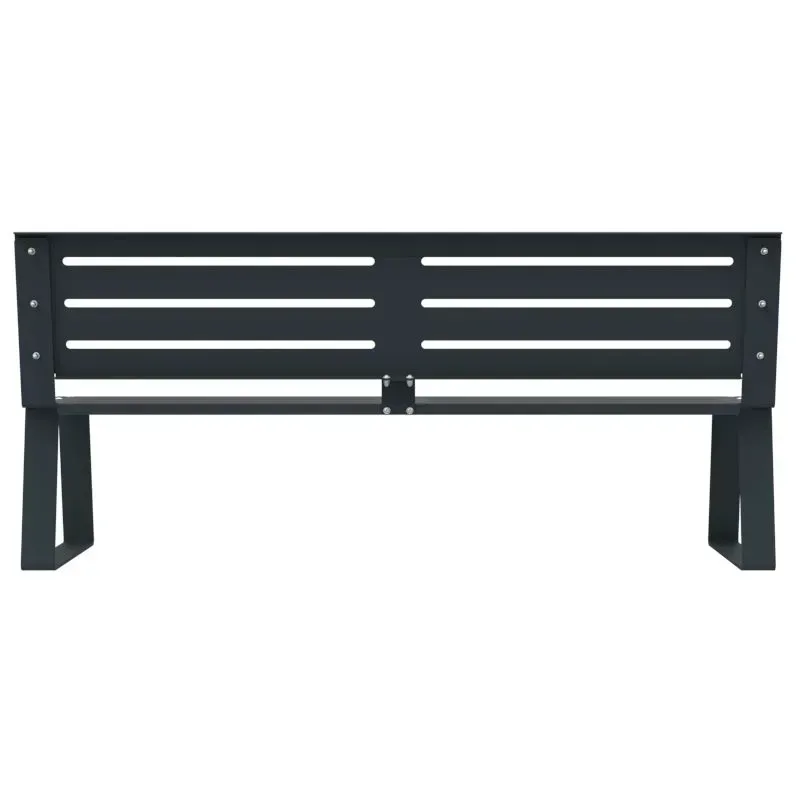 Banc public en métal - Ballade