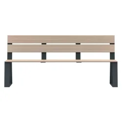 Banc d'extérieur en stratifié Rossignol Ballade Extrême