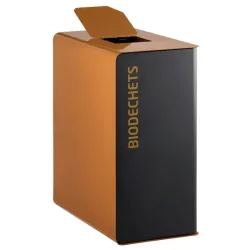 Poubelle Biodéchets avec bac intérieur - Cubatri