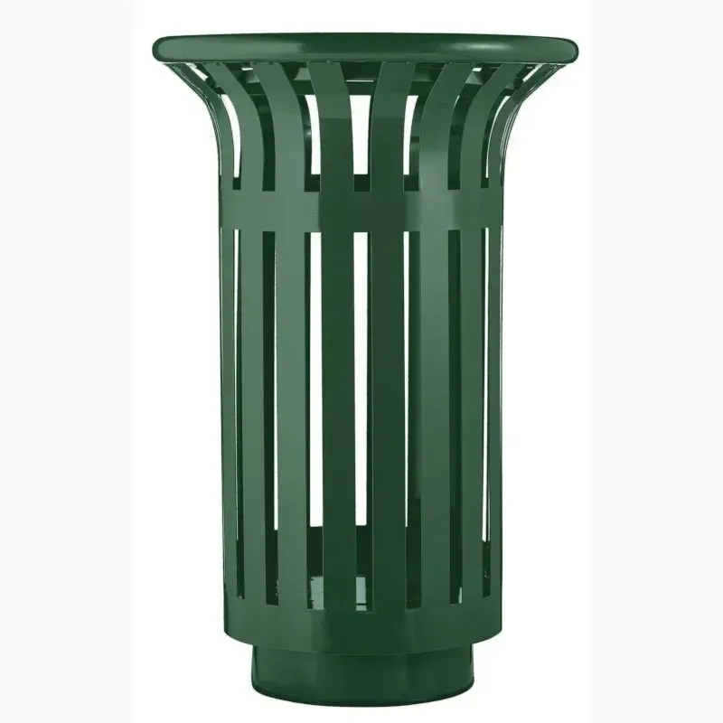 Poubelle de tri sélectif 2 flux d'extérieur - Rossignol Tulipe