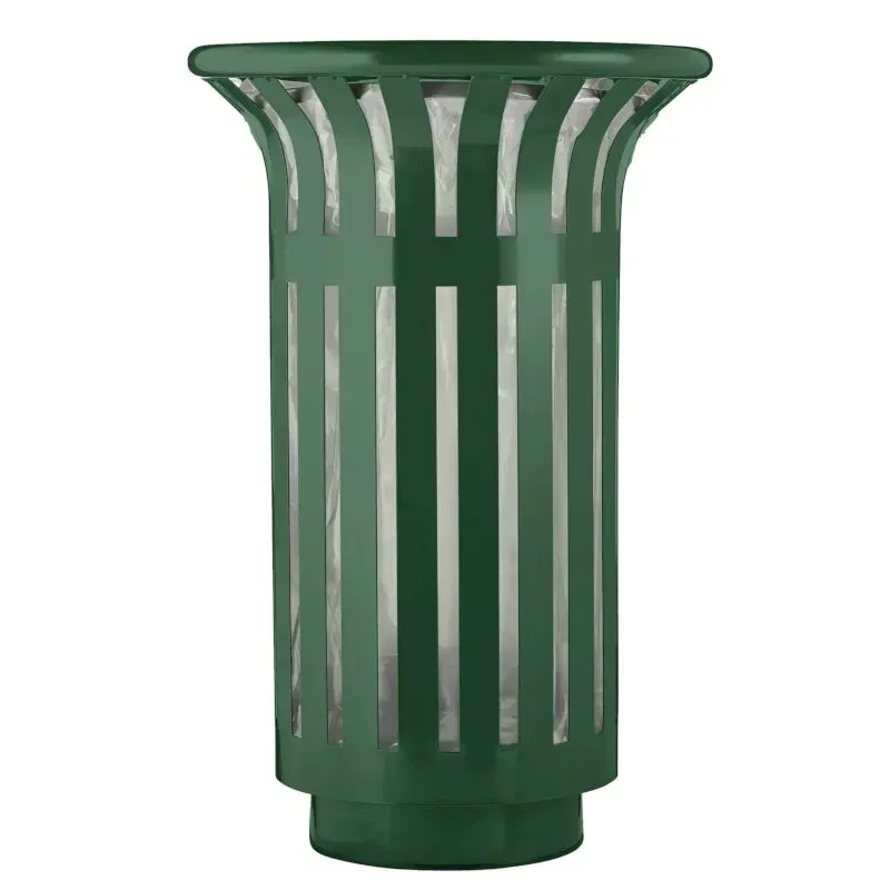 Poubelle de tri sélectif 2 flux d'extérieur - Rossignol Tulipe