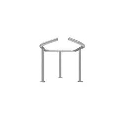 Arceau de blocage de conteneur de 80 à 1000 litres