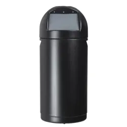 Poubelle d'intérieur avec trappe éco-conçue - Cyvomax Green