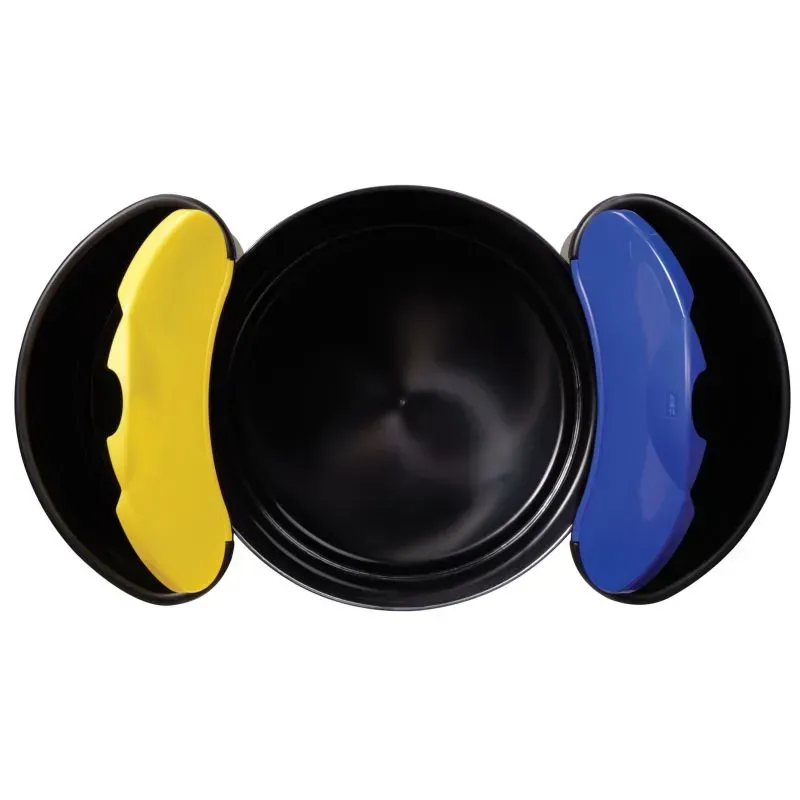 Poubelle de tri sélectif modulable 3 bacs Rossignol Modultri